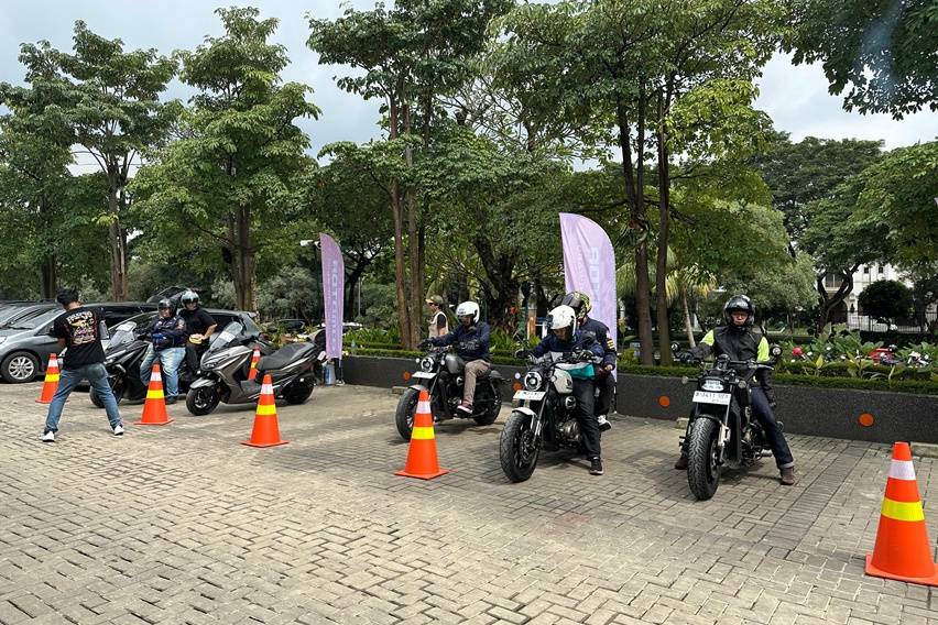 QJMotor media test ride