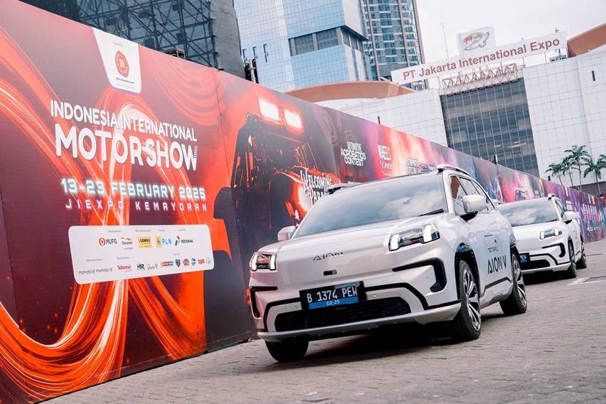 AION Test drive di IIMS 2025