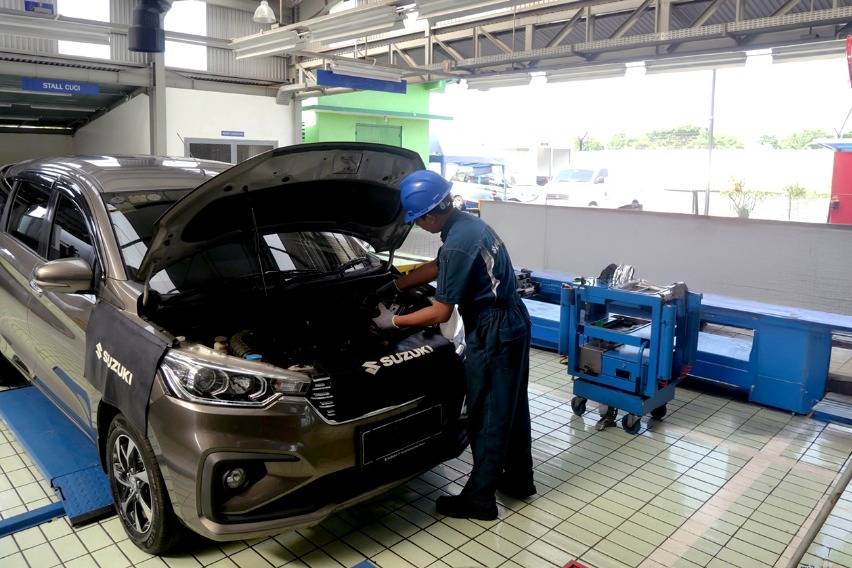 Suzuki Ertiga lagi service