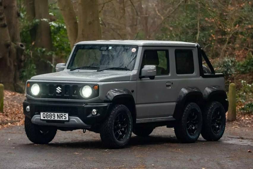 Suzuki Jimny 6 Roda Double Cabin: Modifikasi Unik dengan Sentuhan Premium Suzuki Jimny 6 Roda Double Cabin: Modifikasi Unik dengan Sentuhan Premium