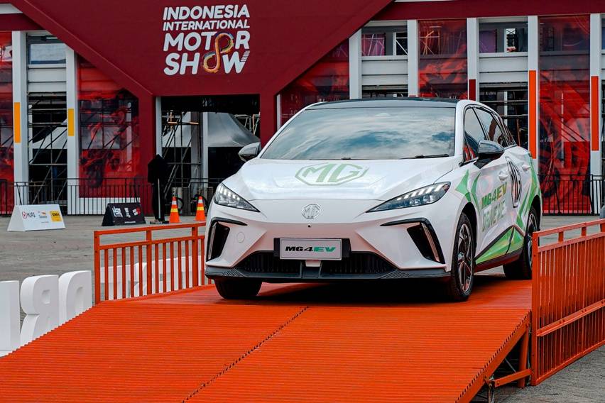 Test drive MG di IIMS 2025