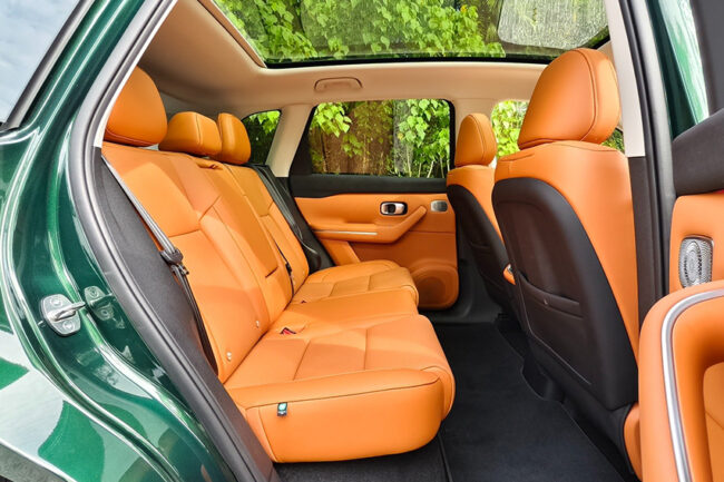Leapmotor C10 rear seats