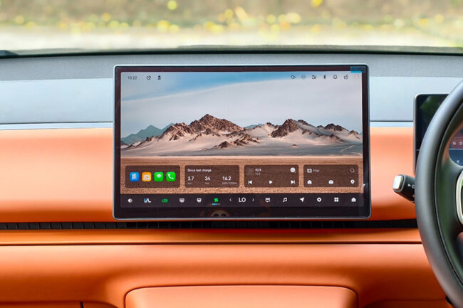 Leapmotor C10 infotainment system