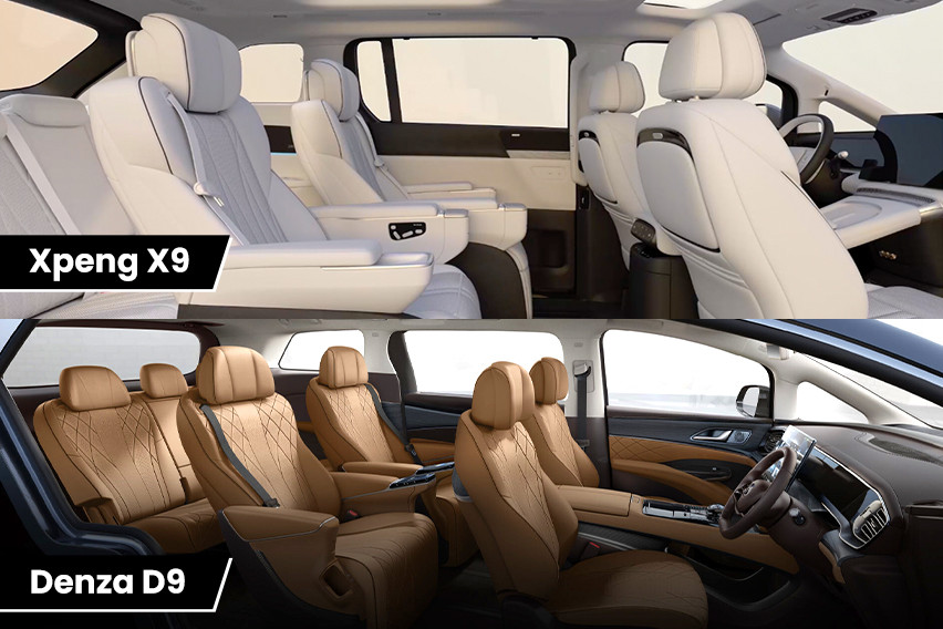 Xpeng X9 vs. Denza D9