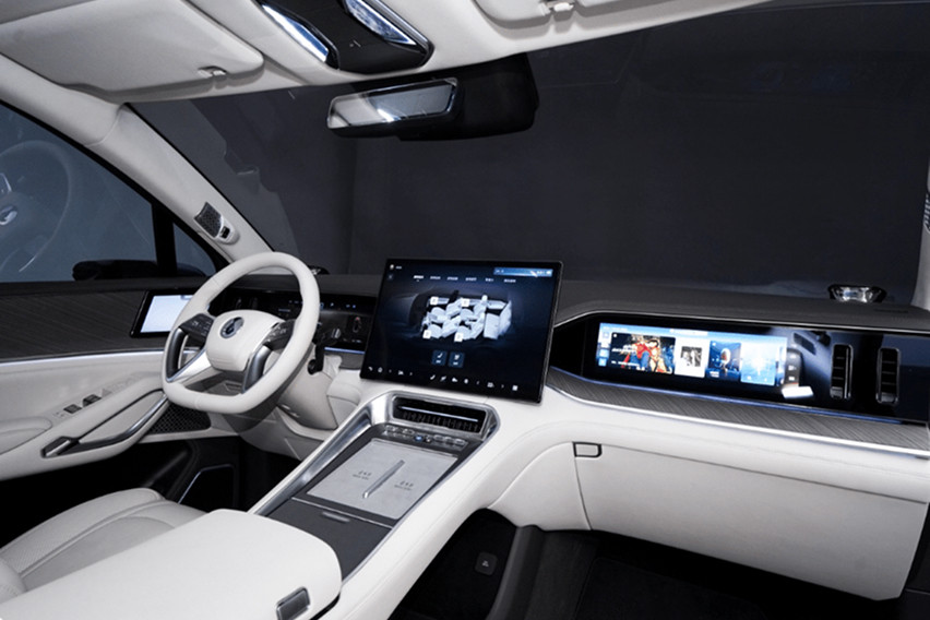 Denza N9 infotainment system