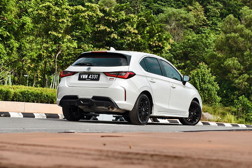 Honda City Hatchback rear view