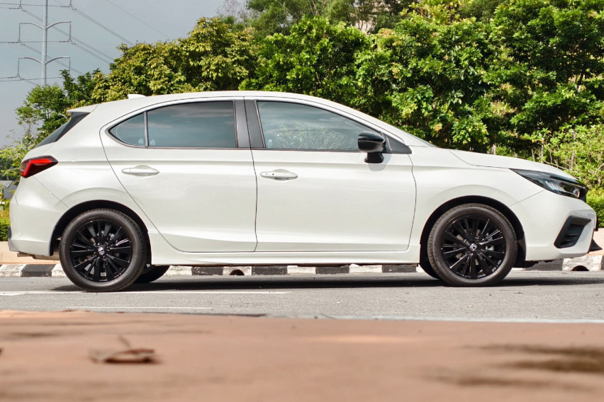 Honda City Hatchback side profile view
