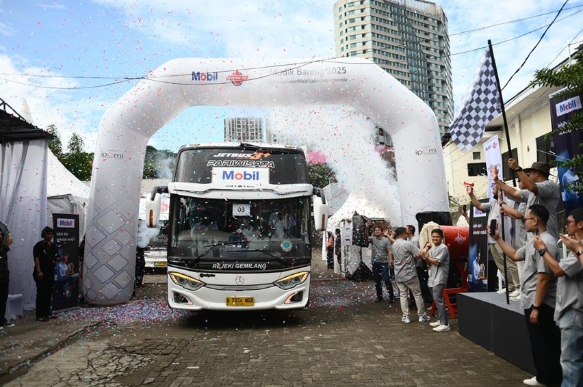 Mudik gratis PT ExxonMobil Lubricants Indonesia (PT EMLI)