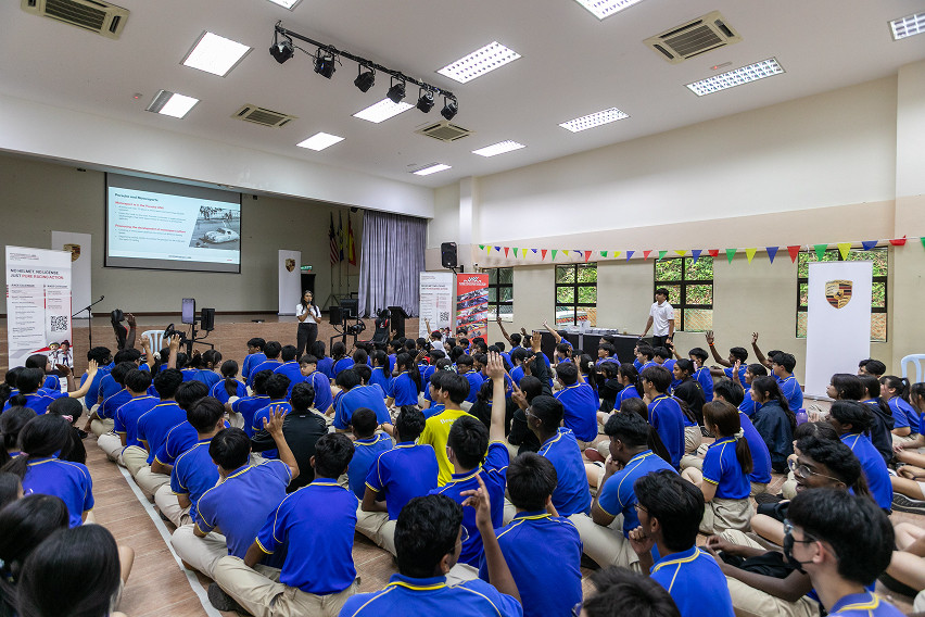 Porsche Malaysia road safety awareness campaign 