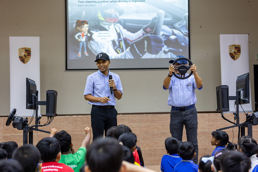 Porsche Malaysia & MAM launch road safety awareness campaign for students