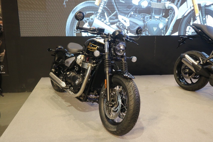 Sole Triumph Bonneville Bobber Icon-edition in PH revealed at 2025 Makina Moto Expo 