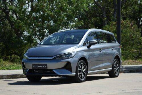 Here are the BYD eMAX 7's 4 hues Here are the BYD eMAX 7's 4 hues