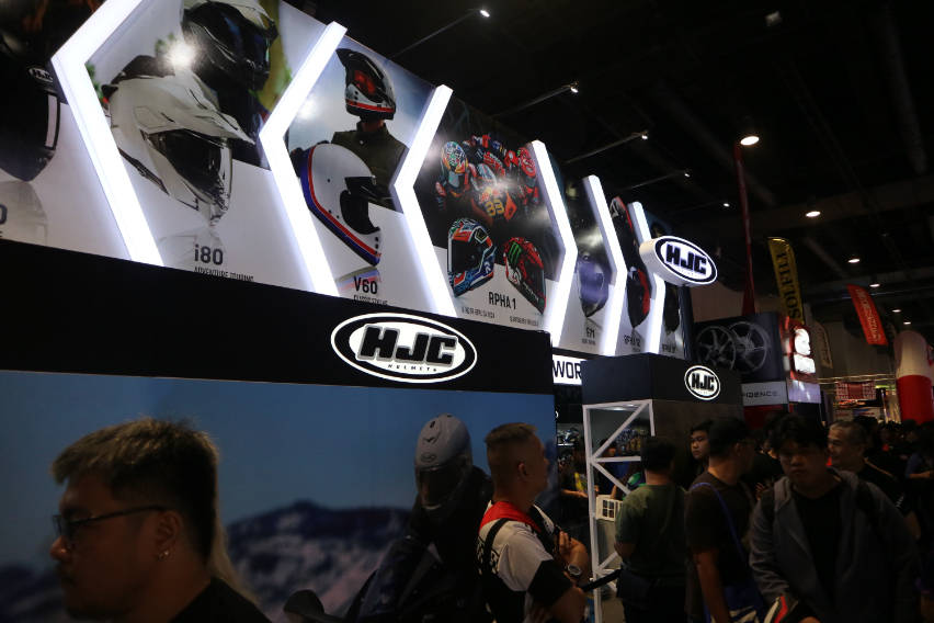 HJC at Makina Moto Expo