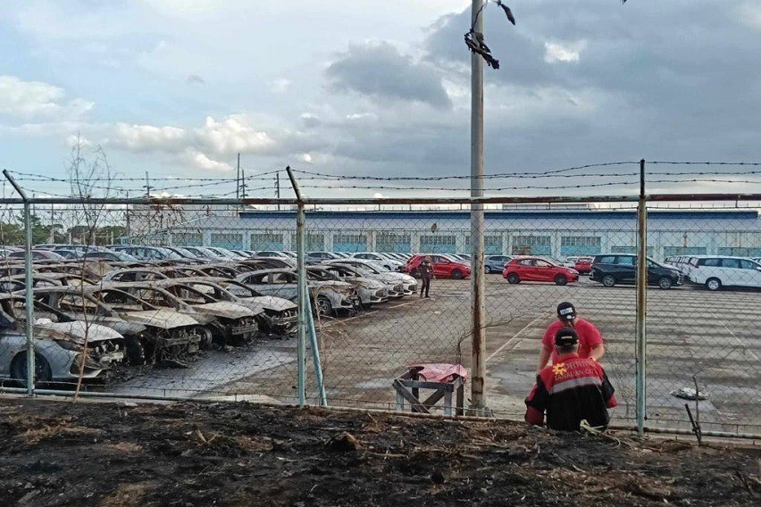 Tanauan industrial fire