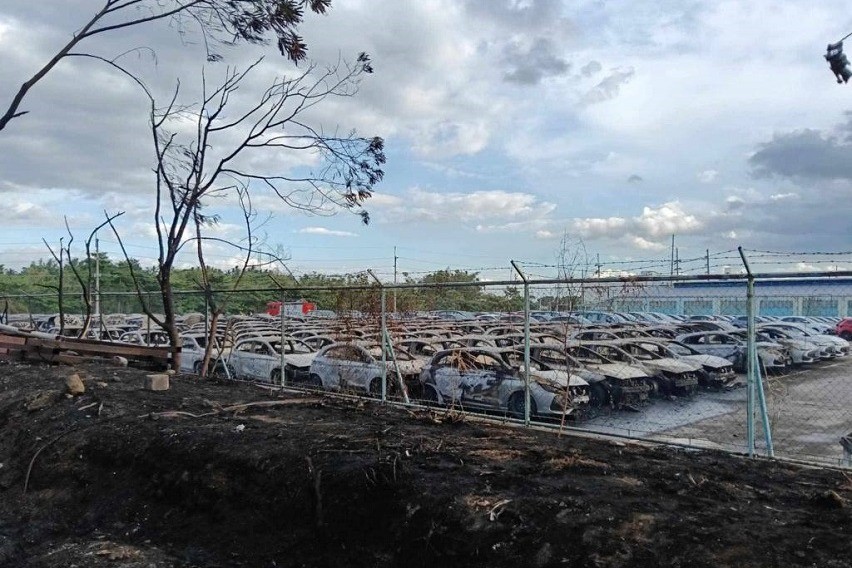Batangas industrial park fire destroys 200 cars