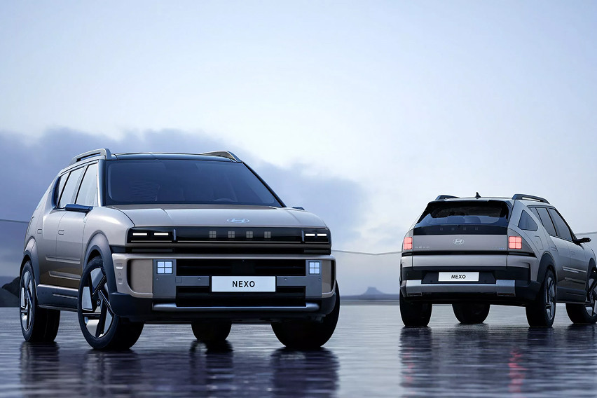 Hyundai NEXO front and rear