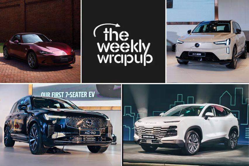 Weekly wrap-up: 2025 Volvo EX90, XC90 facelift, Jetour Dashing, New Mazda MX-5 launched and more