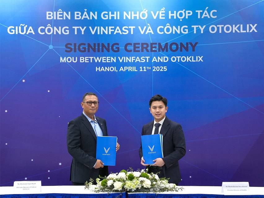Vinfast dan otoklix