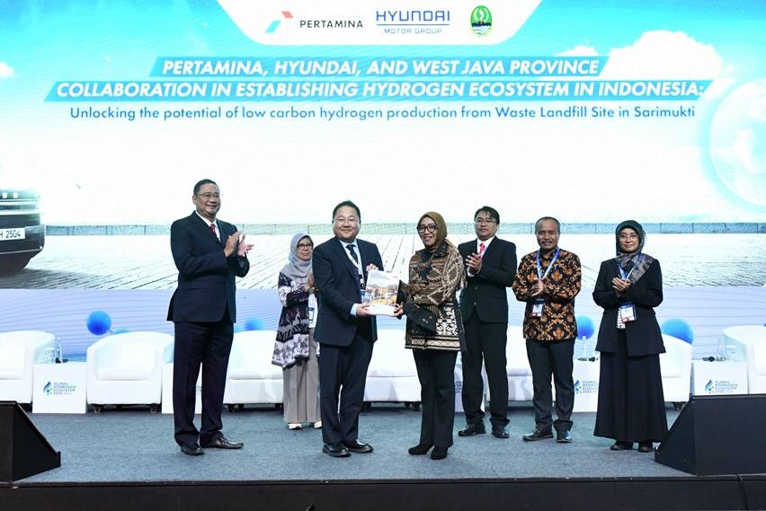 Kerja sama Hyundai dan pemerintah serta Pertamina bangun Waste-to-Hydrogen