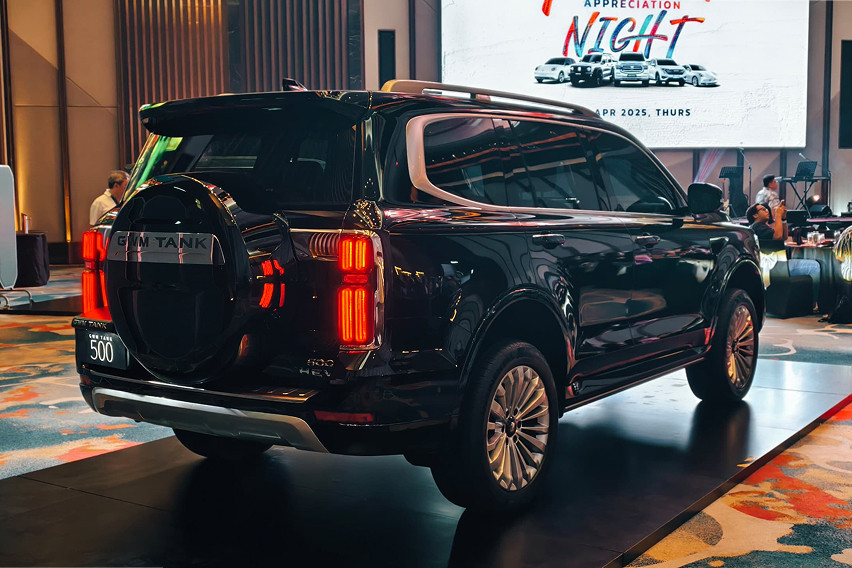 GWM Tank 500 rear view