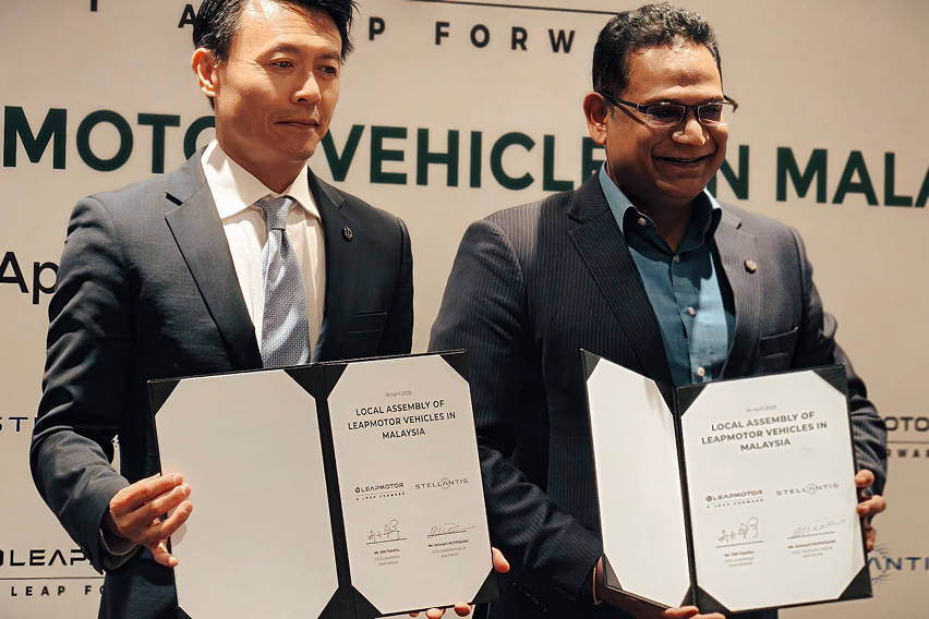 Leapmotor Malaysia CKD ceremony