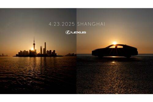 All-new Lexus ES to debut at Auto Shanghai 2025 All-new Lexus ES to debut at Auto Shanghai 2025