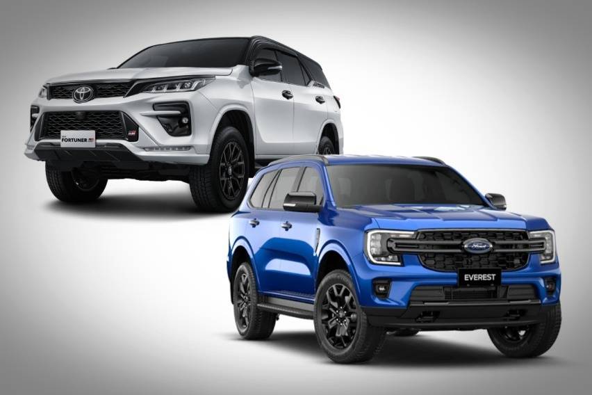 Komparasi SUV Ladder Frame 4x2: Ford Everest Sport vs Toyota Fortuner 
