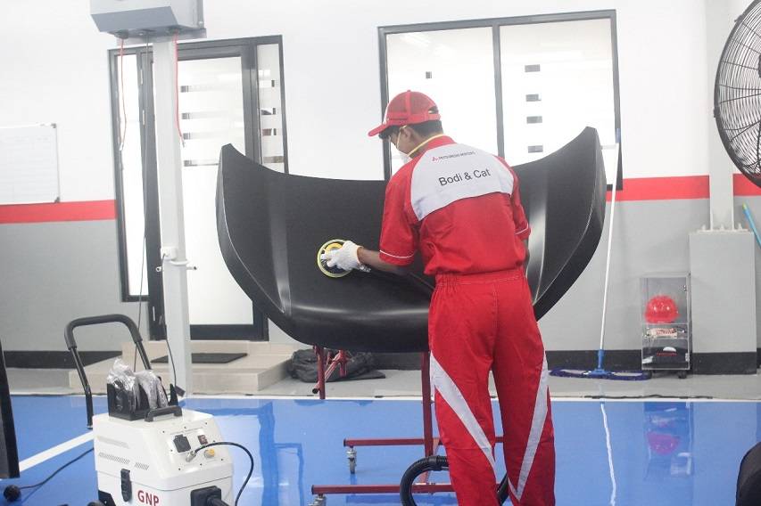 Bengkel bodi dan cat Mitsubishi di Bekasi dan Bogor