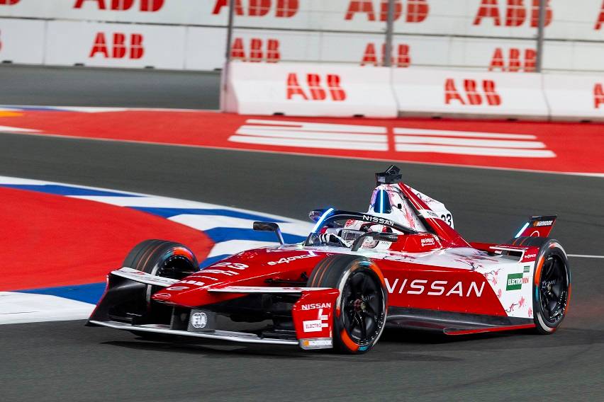 Nissan Formula E GEN3 Evo race car