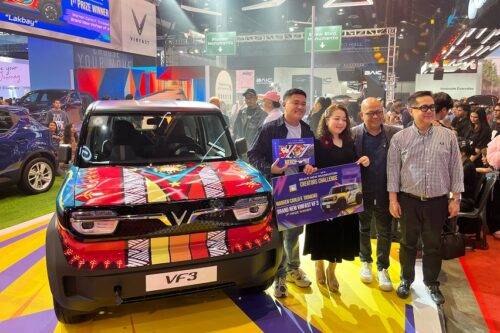 VinFast PH awards winner of VF 3 design challenge VinFast PH awards winner of VF 3 design challenge