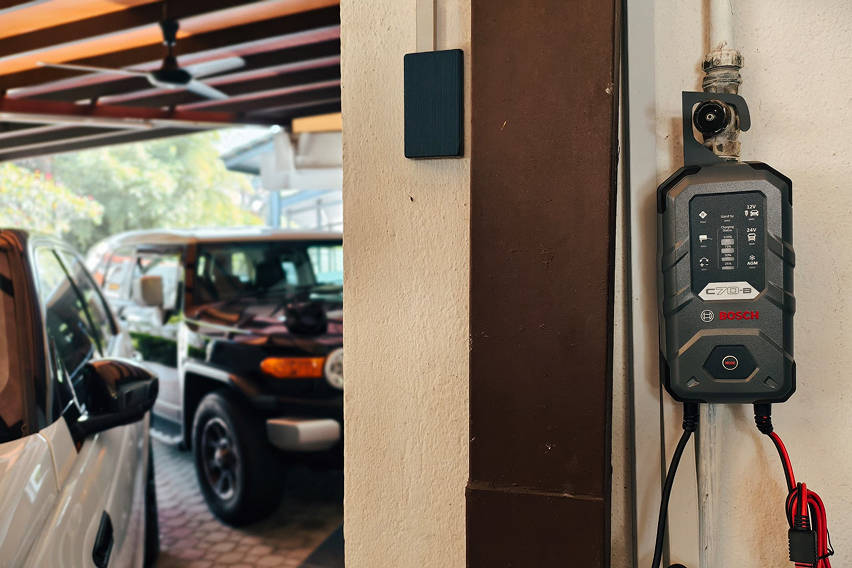 Bosch C70-B hanging on the wall