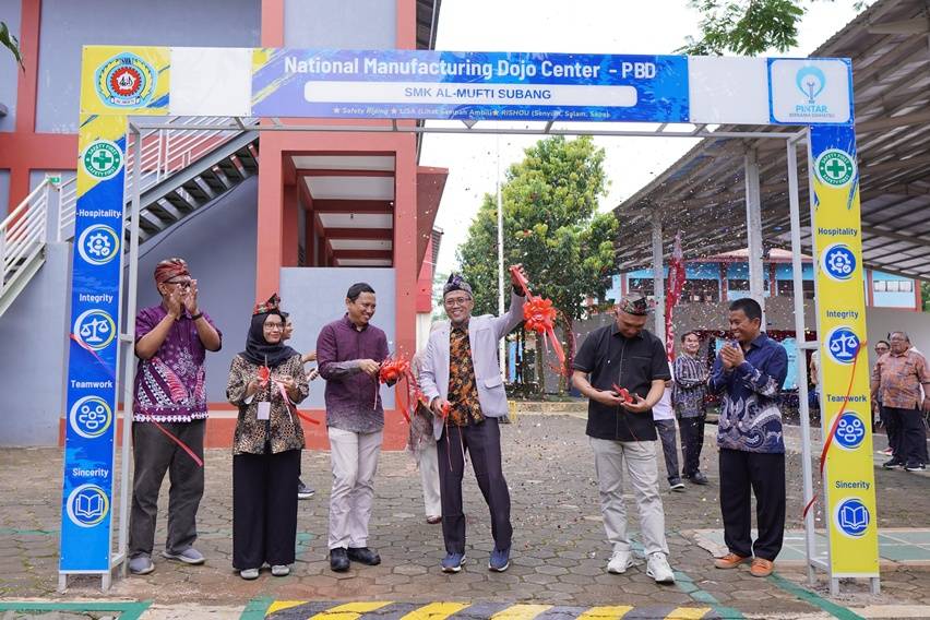 Peresmian Daihatsu National Dojo Manufacturing Center di SMK Al Mufti Subang
