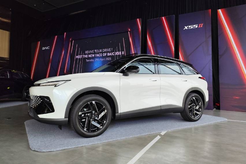 Launching New Baic X55 II