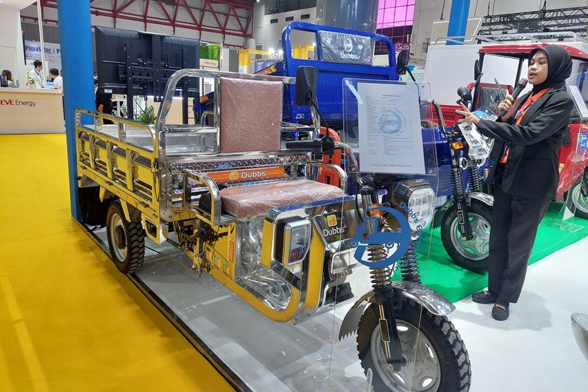 Motor roda tiga Dubbs di PEVS 2025