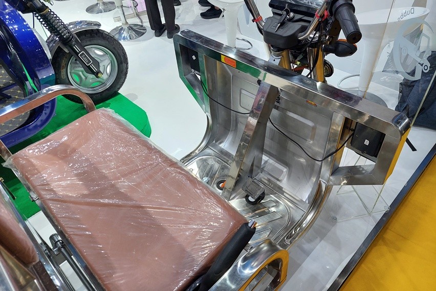 Motor roda tiga Dubbs di PEVS 2025