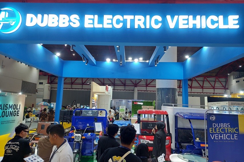 Motor roda tiga Dubbs di PEVS 2025