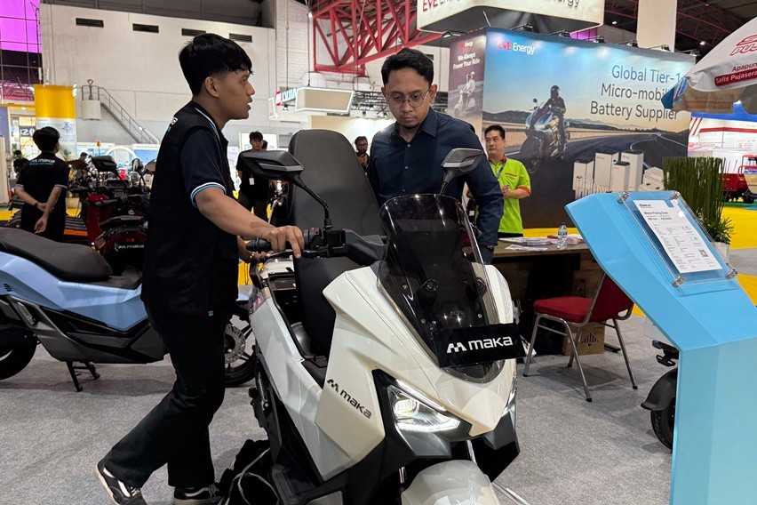 Beli Maka Motors di PEVS 2025 Ada Cashback Rp2 Juta