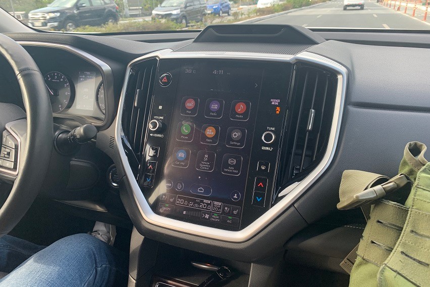 Subaru Evoltis Infotainment