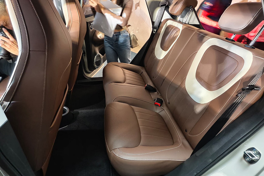 Wuling Bingo rear seats Malaysia