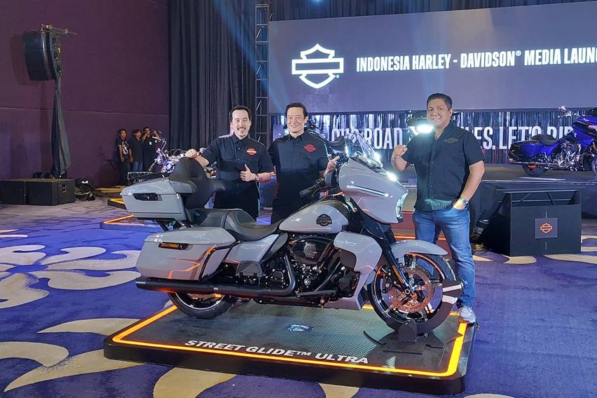 motor baru Harley-Davidson