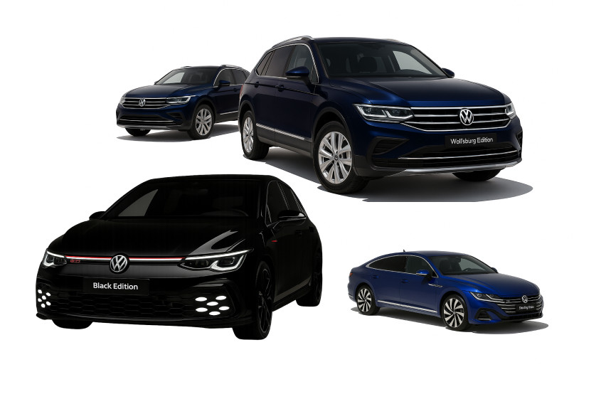 Volkswagen Arteon, Tiguan Wolfsburg Editions and Golf GTI Black Edition launched in Malaysia 