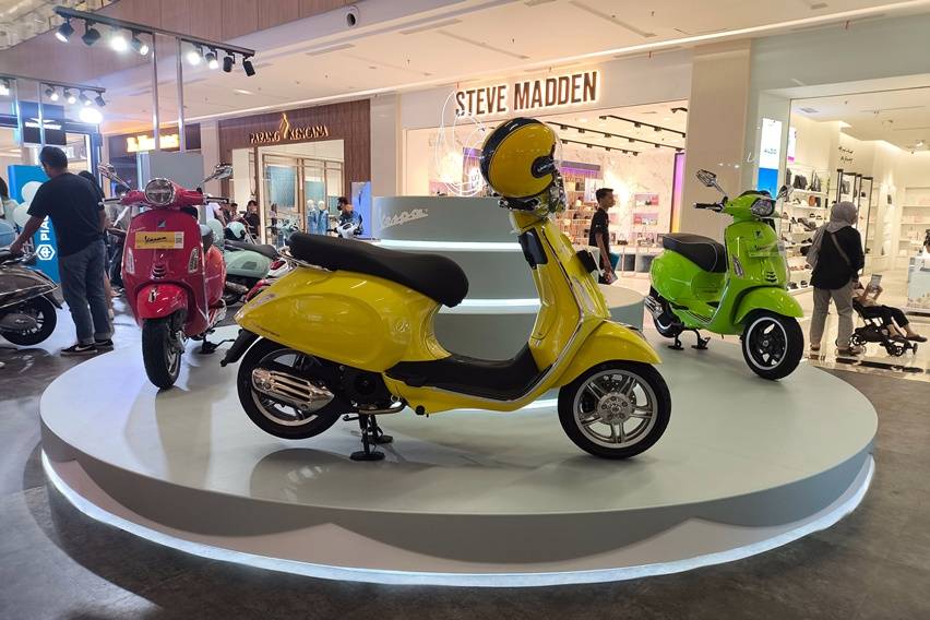 Warna baru Vespa Primavera dan Sprint