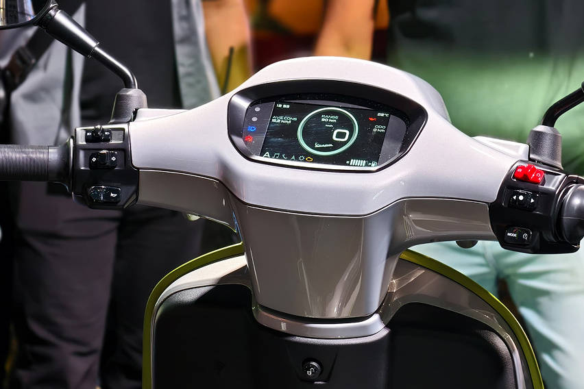 Vespa Sprint Tech 150 new display