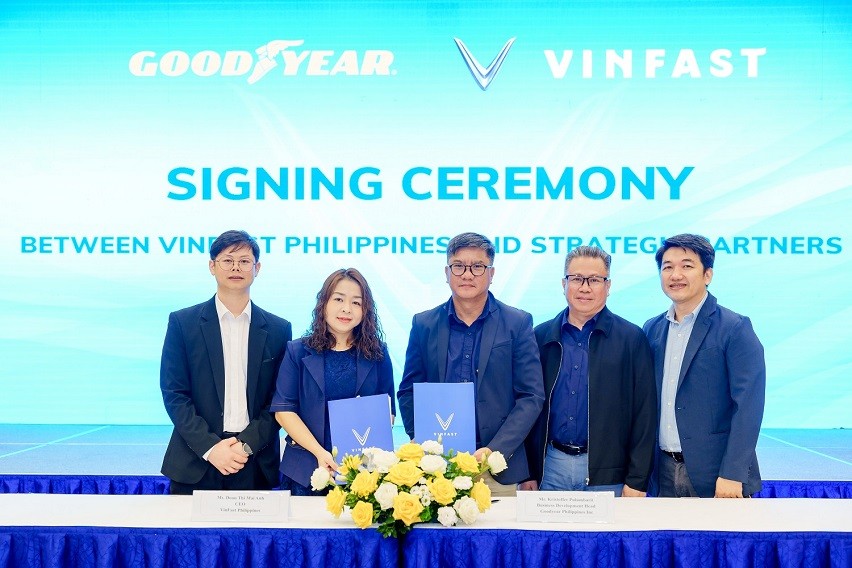 VinFast x Goodyear PH