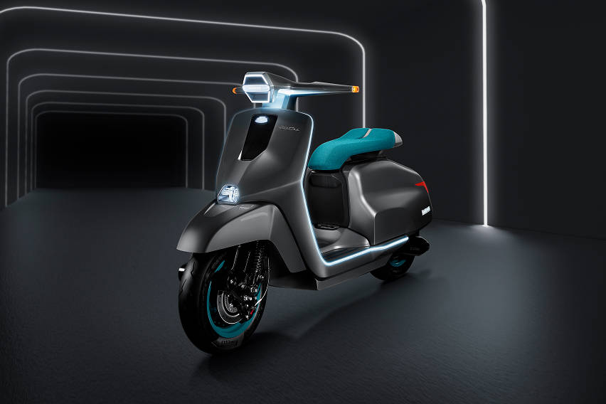 Lambretta Elettra front view