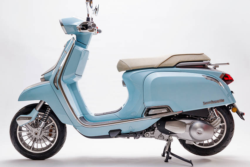 Lambretta J200 side profile