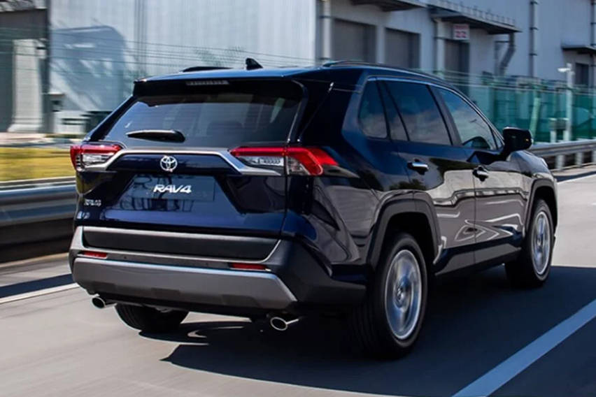Toyota rav4 rear view