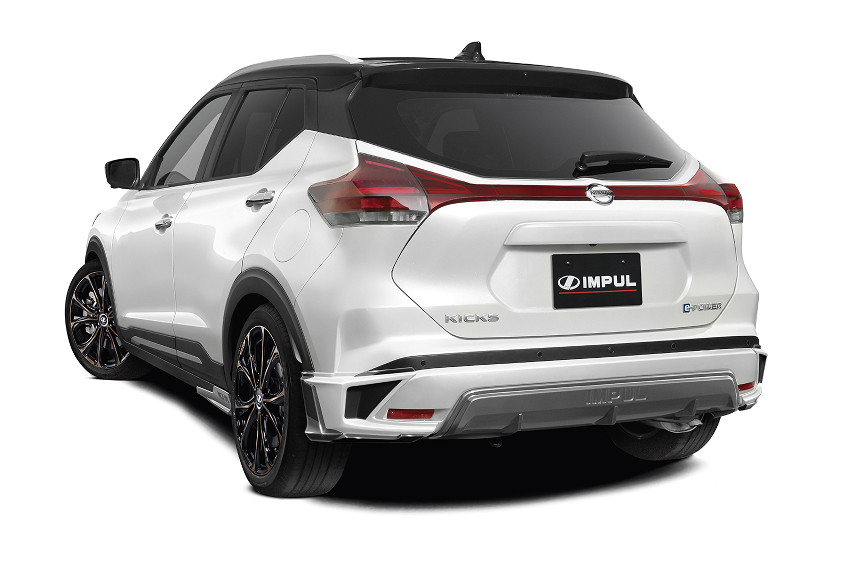 Nissan kicks e-power impul rear view