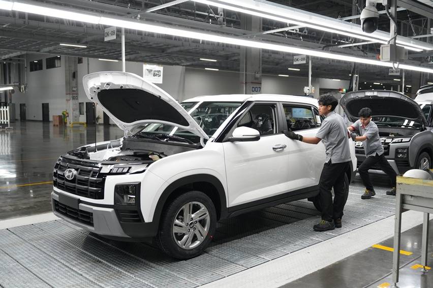 Intip Dapur Produksi Hyundai di Cikarang: Jantung Ekosistem EV Kona Electric dan Ioniq 5N Intip Dapur Produksi Hyundai di Cikarang: Jantung Ekosistem EV Kona Electric dan Ioniq 5N