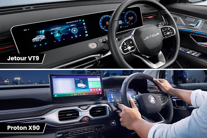 Jetour VT9 vs Proton X90